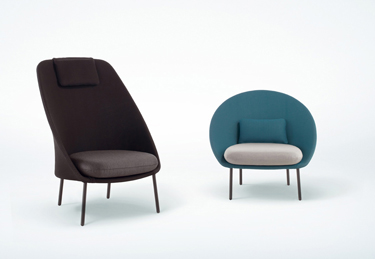 Два новых кресла представлены были на выставках IMM Cologne  в Германии и Maison&Object в Париже студией Mut Design.
