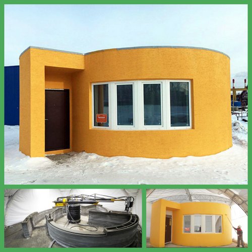 В первом в России напечатанном 3D доме установили окна Deceuninck! 