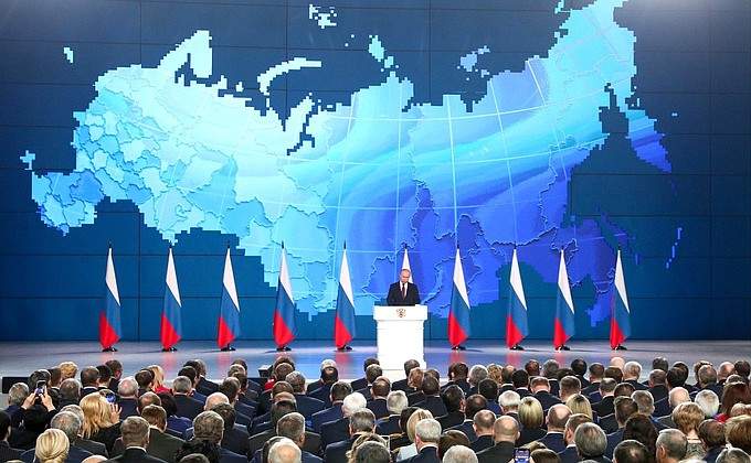 20 февраля Президент России Владимир Путин обратился с Посланием к Федеральному Собранию.