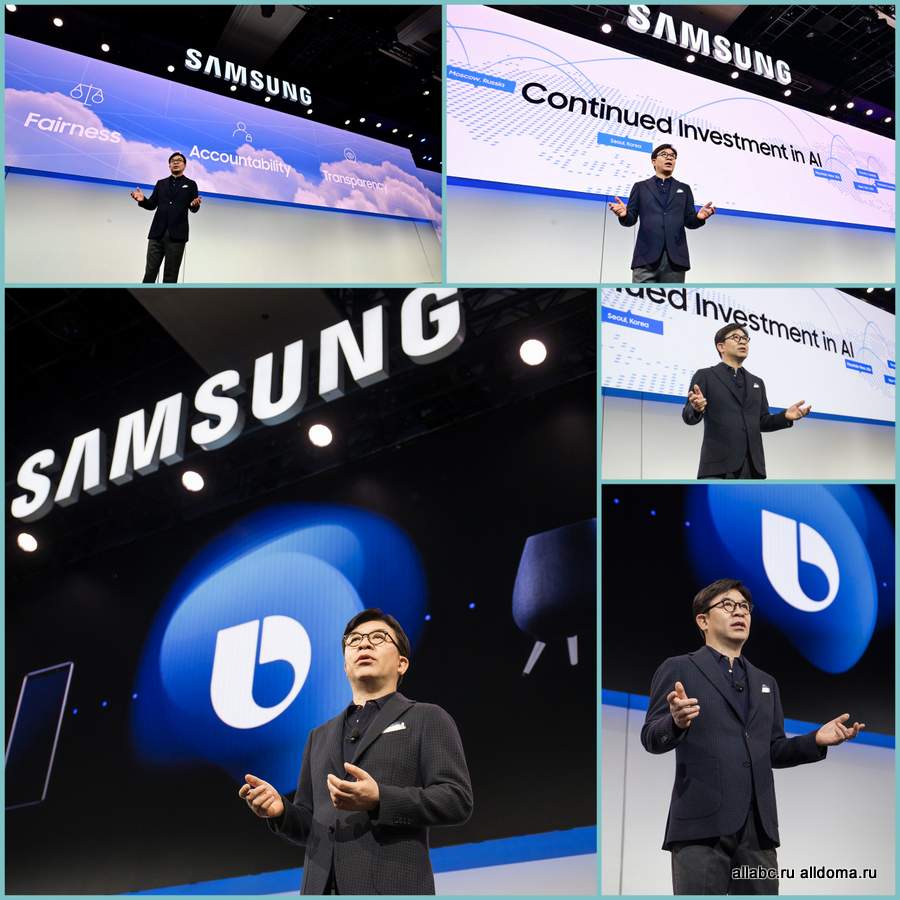 Samsung демонстрирует будущее «сетевого образа жизни» на выставке CES 2019!