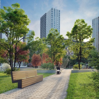 Новый парк должен стать пространством на пересечении формата камерного сада и городского парка. 
