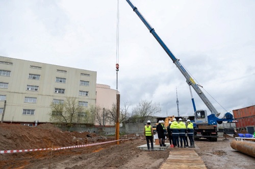 На строительной площадке жилого комплекса ТАТЕ – нового проекта премиум-класса от ГК «КОРТРОС» – начались строительные работы.