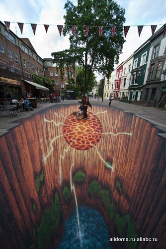 Эдгара Мюллера называют главным иллюзионистом современного уличного искусства