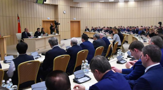 Губернатор Подмосковья Андрей Воробьев провел заседание Высшего совета Московской области