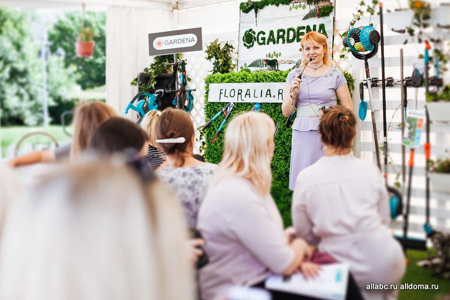 GARDENA приняла первых гостей на открытии Moscow Flower Show!