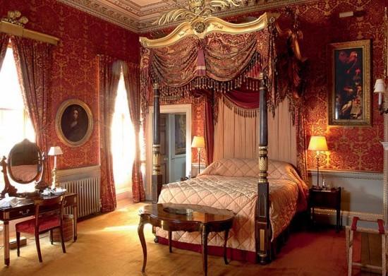 Спальня в Холкхэм-Холле, доме английского мецената Томаса Кука, середина XVIII века