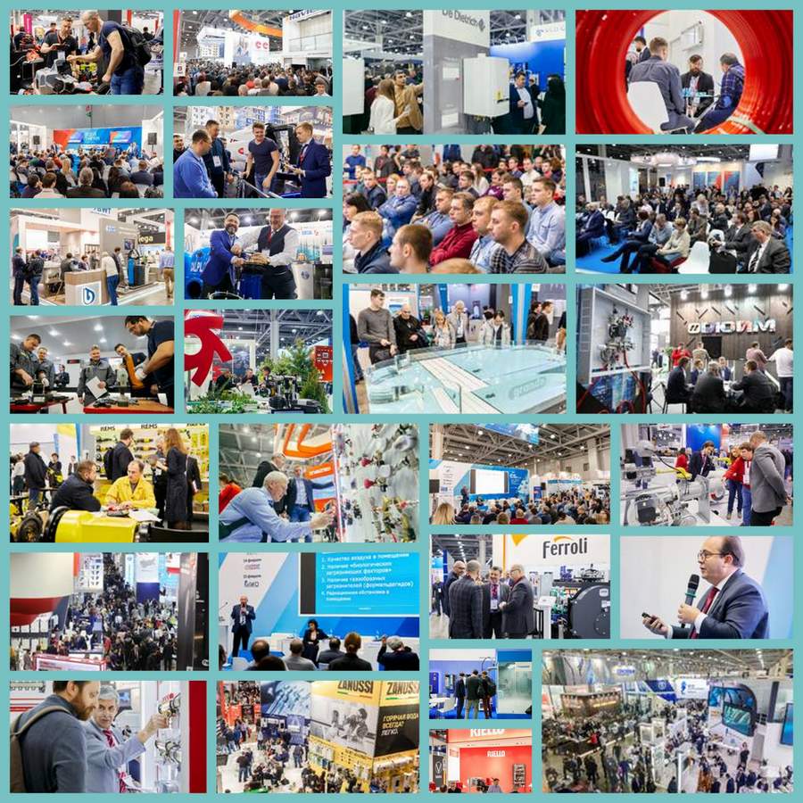 29 879 человек посетили Aquatherm Moscow в 2019 году!
