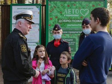 Подмосковье - в Домодедово прошла акция «Полиция на страже здорового образа жизни!»