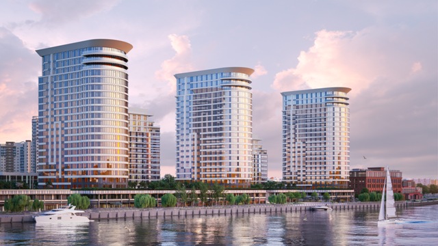 Новый корпус продолжит архитектурную концепцию жилого комплекса и будет представлять собой еще одну двадцатиэтажную башню