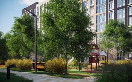 Двор-парк общей площадью более 1 га появится в жилом комплексе бизнес-класса "Голландия", который в большом центре Рязани возводит девелоперская компания "Мармакс".