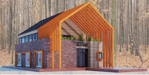 «Дом-оранжерея» - архитектурные решения