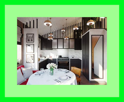 Практичная и красивая кухня: как создать комфортную атмосферу и вписать лестницу в интерьер!